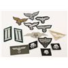 Image 1 : German WWII Army-Luftwaffe-SS Insignia Grouping