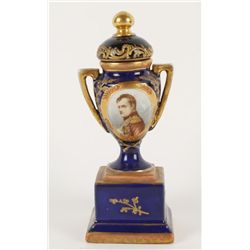 Serves Style Miniature Porcelain Lidded Urn