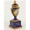 Image 2 : Serves Style Miniature Porcelain Lidded Urn