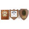 Image 1 : Lot of 3 Ships Plaques
