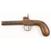 Image 2 : Unknown Percussion Pistol Approx. .46 Cal. NVSN