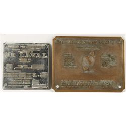 Lot of Ships Plaques