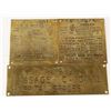 Image 2 : Lot of Ships Plaques