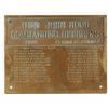 Image 1 : Large Ships Plaque from the USS John Hood