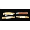 Image 2 : Lot of 4 folding blade knives