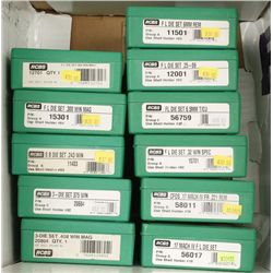 Lot of 11 RCBS DIes