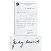 Image 1 : Challenger Disaster Astronaut Judith Resnik Autograph Letter Signed -- On NASA Stationery -- ''...an