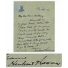 Image 1 : Rare Herbert Hoover Autograph Letter Signed -- ''...Herewith is a good luck token that I have had fo