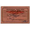 Image 1 : Harry Truman Signed U.S Naval Base Presidential Pass