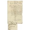 Image 1 : Louis XV Document Signed Circa 1750