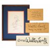 Image 1 : Walter Lantz Signed Sketch of Woody Woodpecker as a Hula Dancer