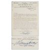 Image 1 : Marcus Garvey Typed Letter Signed Regarding the Universal Negro Improvement Association and African 