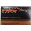 Image 2 : 5 boxes of 20 Centerfire PMC Bronze Ammunition Rifle Cartridges. .223 Remington