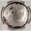 Image 2 : 2014 BASEBALL HALL OF FAME SILVER DOLLAR, NGC PROOF-70 EARLY RELEASE!!  WOW!!