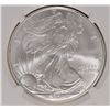 Image 2 : 2004 AMERICAN SILVER EAGLE, NGC MS-69 NICE!