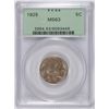 Image 1 : 1925 BUFFALO NICKEL, PCGS MS-63 OLD GREEN LABEL