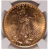 Image 2 : 1927 $20 GOLD ST GAUDENS NGC MS63