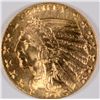 Image 1 : 1913 $5 INDIAN GOLD MS-63
