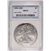 Image 1 : 2009 AMERICAN SILVER EAGLE NAS MS70