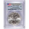 Image 1 : 2013-W AMERICAN SILVER EAGLE PCGS MS70, FIRST STRIKE
