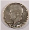 Image 2 : BU ROLL (20 coins) KENNEDY HALVES 40% SILVER & 1976-S PROOF HALF