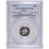 Image 1 : 1999-S SILVER PROOF ROOSEVELT DIME PCGS PR-69 DCAM