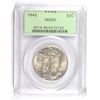Image 1 : 1943 WALKING LIBERTY HALF DOLLAR PCGS MS-65