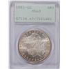Image 1 : 1881-CC MORGAN DOLLAR PCGS MS-63 OGH