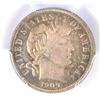 Image 2 : 1909 PROOF BARBER DIME PCGS PR-65