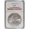 Image 1 : 2003 AMERICAN SILVER EAGLE, NGC MS-69 NICE!