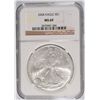 Image 1 : 2004 AMERICAN SILVER EAGLE, NGC MS-69 NICE!