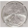 Image 2 : 2004 AMERICAN SILVER EAGLE, NGC MS-69 NICE!