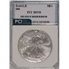Image 1 : 2006 AMERICAN SILVER EAGLE, PCI MS-70!  RARE