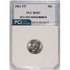 Image 1 : 1961 ROOSEVELT DIME, PCI MS-67 FULL TORCH!!  LISTS FOR $530.00