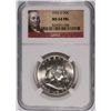Image 1 : 1953-D FRANKLIN HALF DOLLAR NGC MS-64 FBL