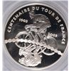Image 2 : 2003 PARIS TOUR DE FRANCE (100 YEAR TOUR) PCGS (SIGNED BY LANCE ARMSTRONG)