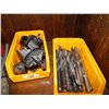 Image 1 : BIN DRILL BITS, HOLE CUTTERS - 2 BINS TOTAL