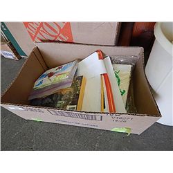 BOX ASSORTED GREETING CARDS ETC