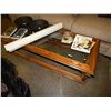 Image 2 : GLASS TOP COFFEE & END TABLE SET - 3PC