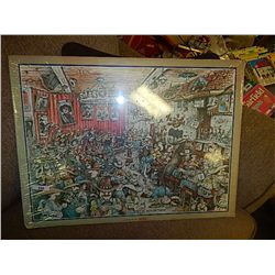 PRINT - GATHERING OF THE HERD - GARY PATTERSON