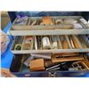 Image 2 : BLUE TACKLE BOX AND CONTENTS