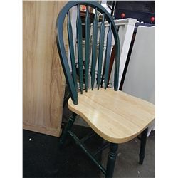 NEW ARROW BACK DINING CHAIRS - 4 X BID