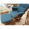 Image 1 : ROCKER - GLIDER WITH OTTOMAN