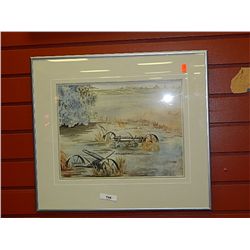 FRAMED PRINT -MARY ANN SANDERS