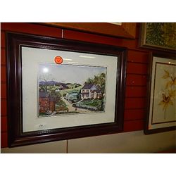FRAMED PICTURE - FARM COUNTRY