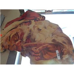 NATIVITY WOOD CUT-OUT - SANTA