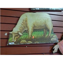 NATIVITY WOOD CUT-OUT - SHEEP