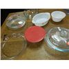 Image 1 : ASSORTED PYREX AND FIRE KING DISHES