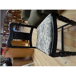DINING CHAIRS - BLACK - 4 X BID