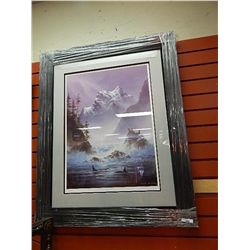 FRAMED LIMITED EDITION - "FULL HOUSE - KEN SKODA